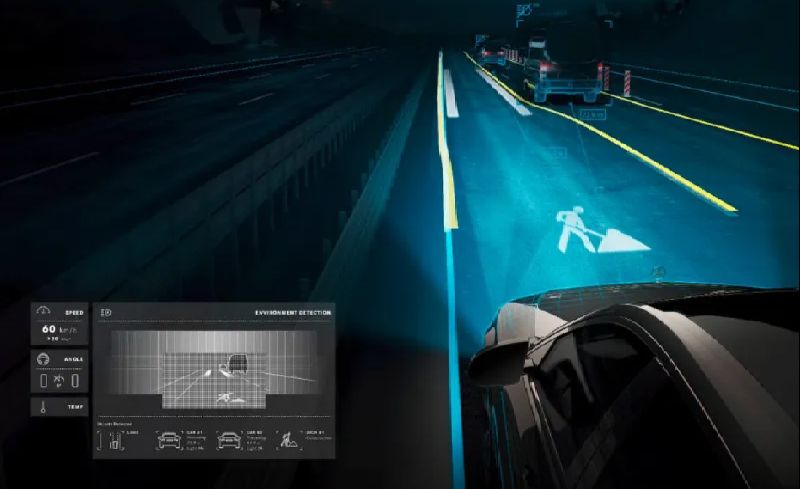 智能車燈交互，讓車燈“說話”